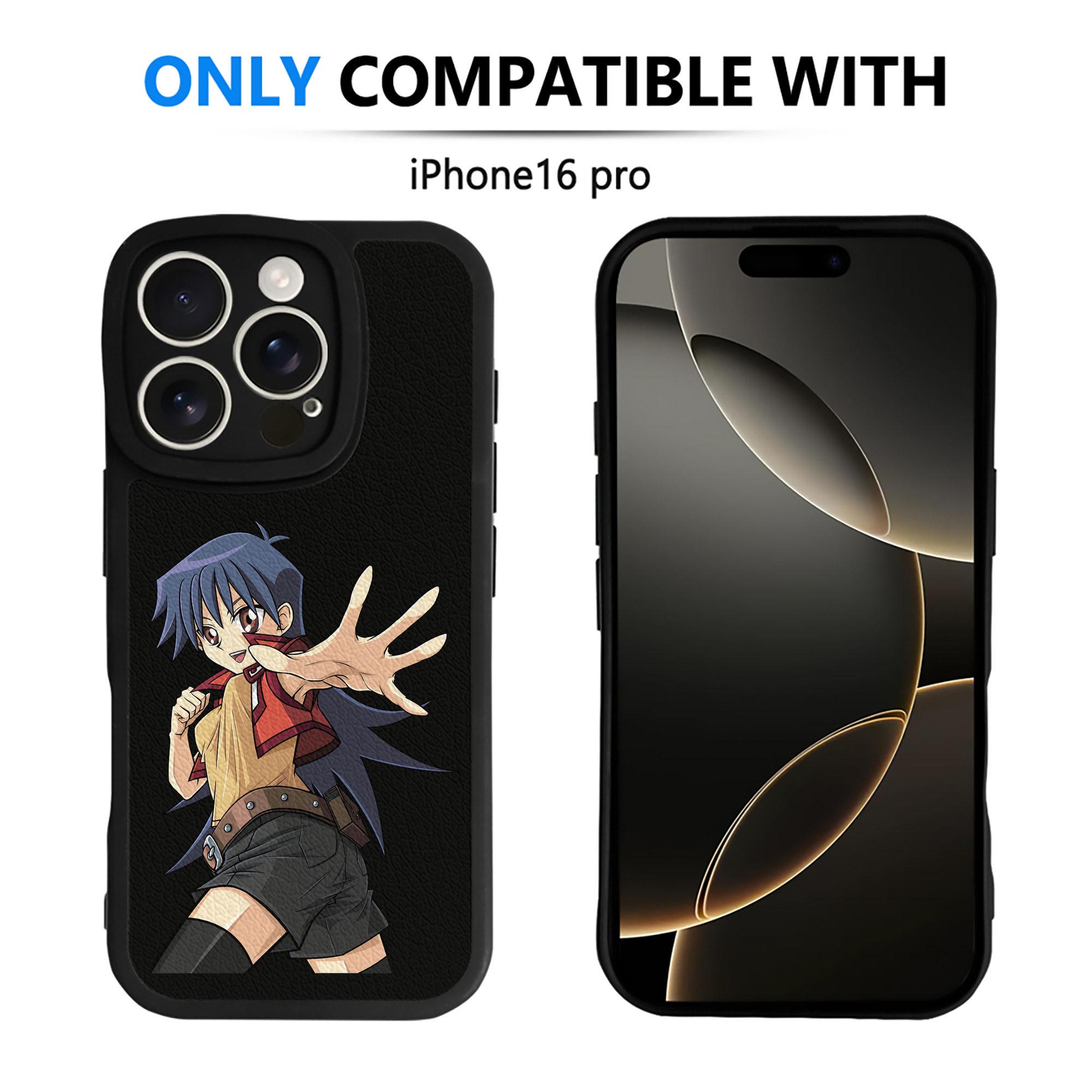 遊☆戯☆王 Yu-Gi-Oh! 【iPhone 16シリーズ対応】シリコンスマホケース（レザー調） 材質：シリコン